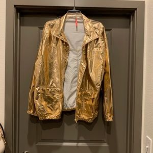 Unionbay Gold Metallic track jacket